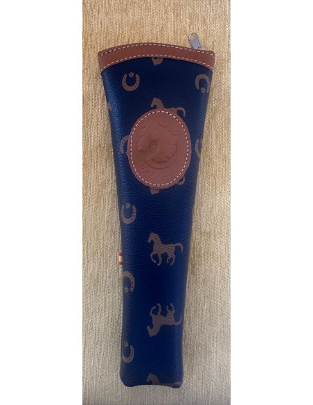 Funda abanico piel