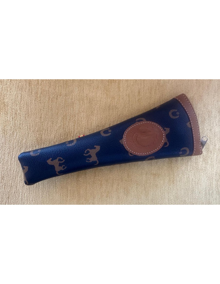 Funda abanico piel