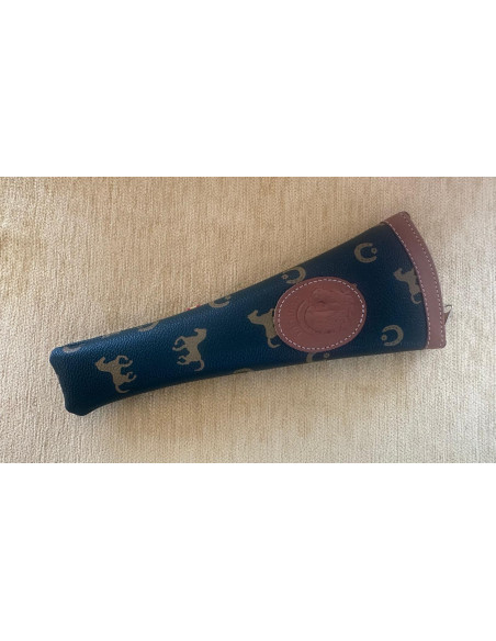Funda abanico piel