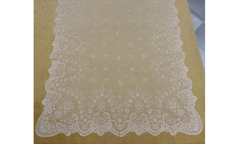 Mantilla mano seda 120*250