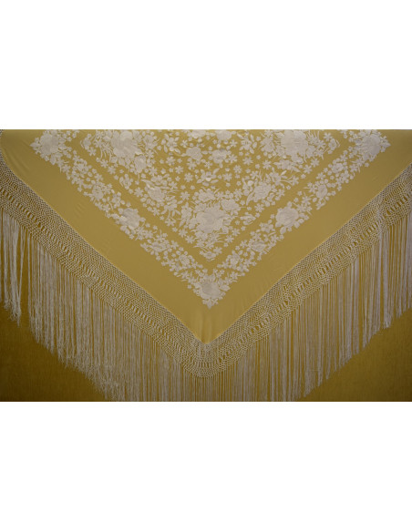 Mantón mano seda 140cm