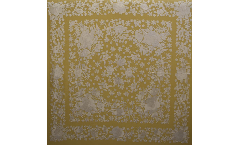 Mantón mano seda 140cm