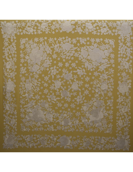 Mantón mano seda 140cm