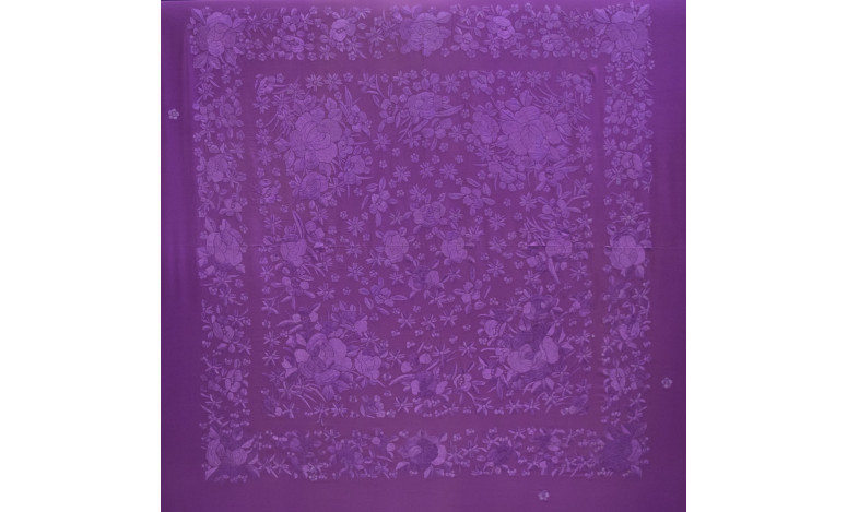 Mantón mano seda 140cm