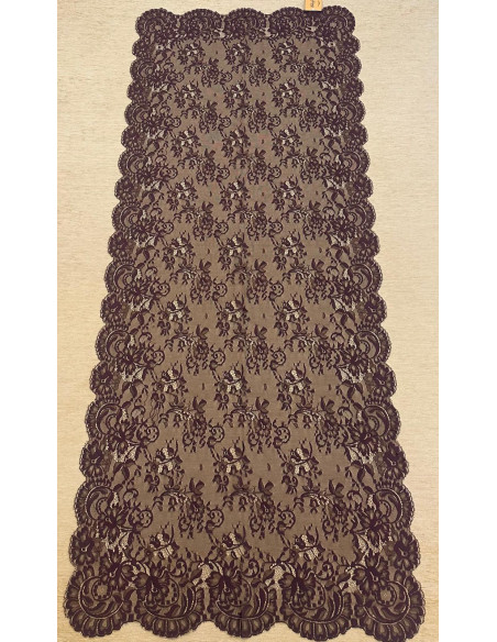 Mantilla echarpe máquina 60*170