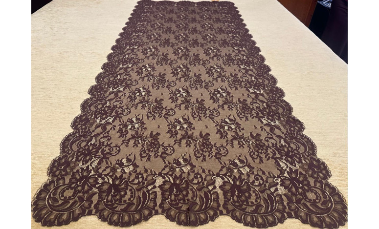 Mantilla echarpe máquina 60*170