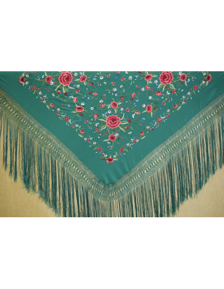 Mantón mano seda 140cm