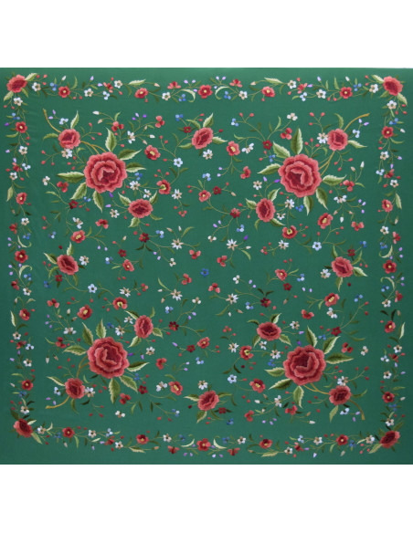 Mantón mano seda 140cm