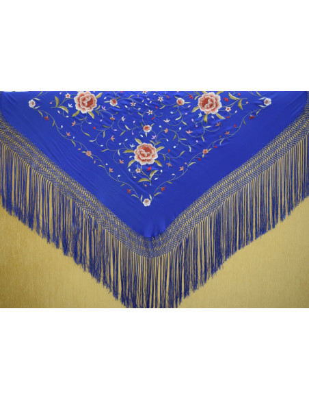 Mantón mano seda 115cm