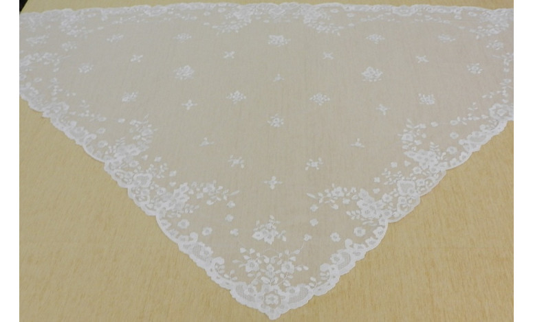 Mantilla infanta mano seda