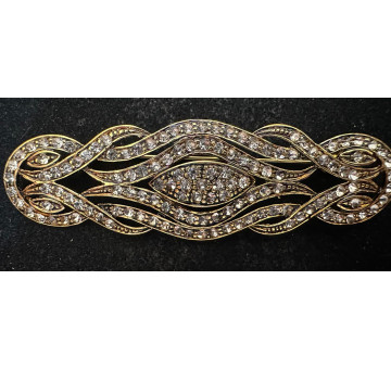 Broche mantilla rodio 2