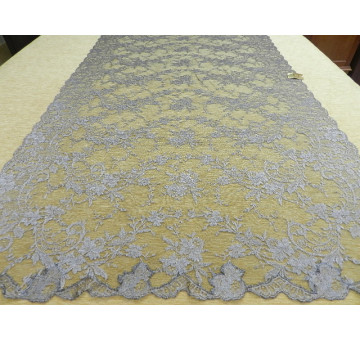 Mantilla máquina negro-plata