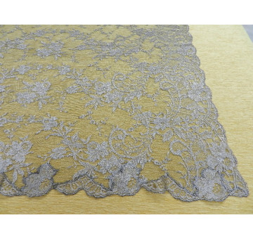 Mantilla máquina negro-plata 2