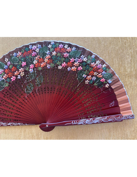 Abanico peral flores