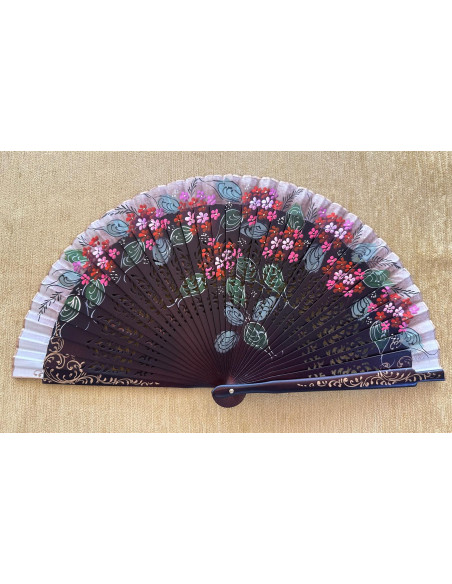 Abanico peral flores