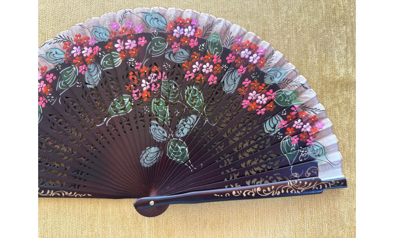 Abanico peral flores
