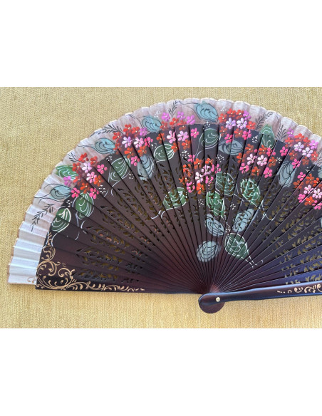 Abanico peral flores