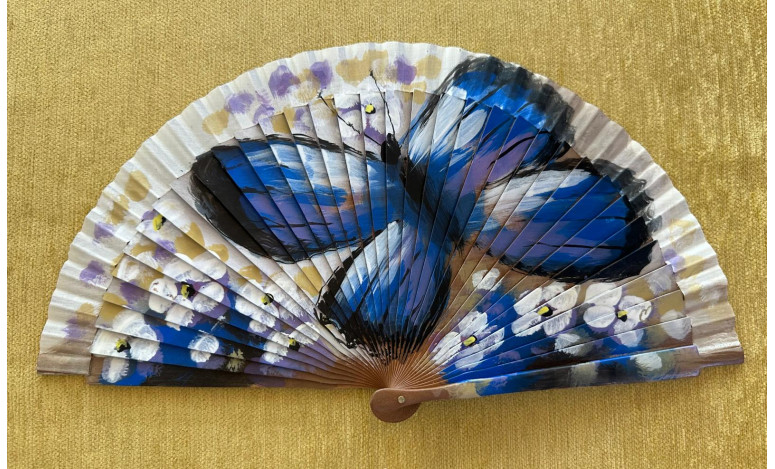 Abanico peral mariposa