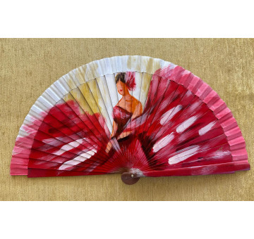 Abanico peral flamenca