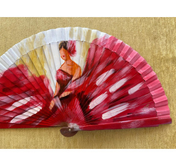 Abanico peral flamenca 2