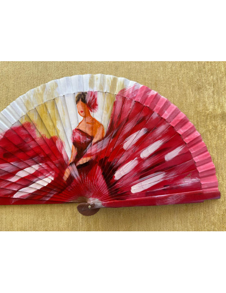 Abanico peral flamenca
