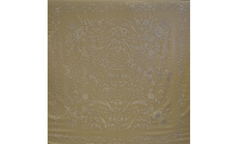 Mantón mano crespón 150cm