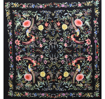 Mantón mano crespón 155cm 2