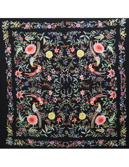 Mantón mano crespón 155cm