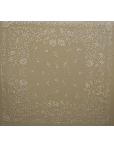 Mantón mano crespón 150cm