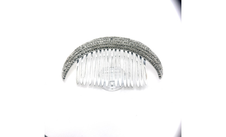 Peinecillo plata marcasitas