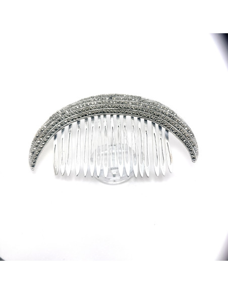 Peinecillo plata marcasitas