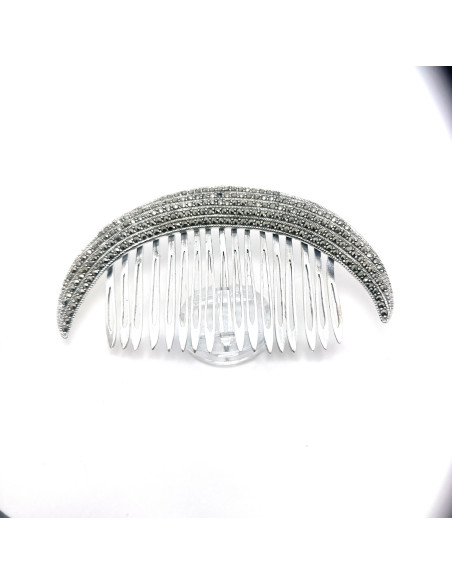 Peinecillo plata marcasitas
