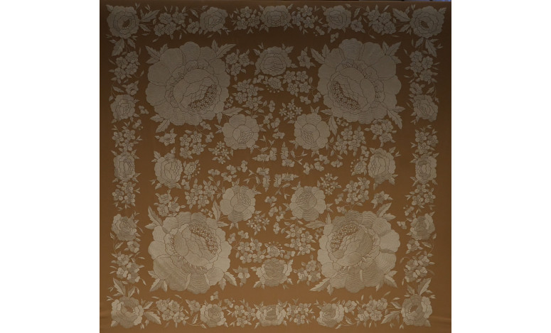 Mantón mano seda 140cm