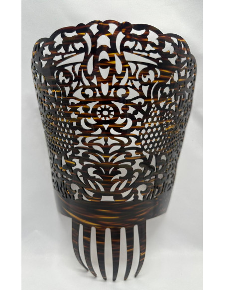 Peina mantilla concha 20cm