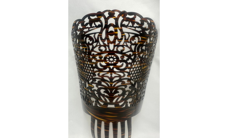 Peina mantilla concha 20cm
