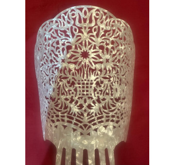 Peina mantilla nácar 20cm 2
