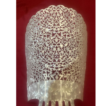 Peina mantilla nácar 21cm 2