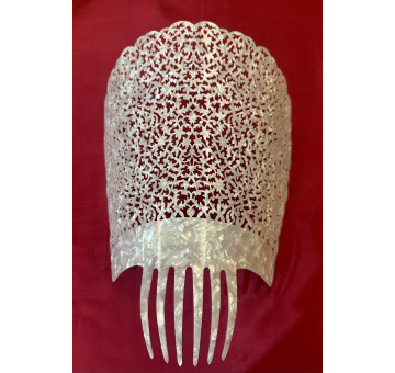Peina mantilla nácar 20cm