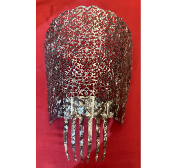 Peina mantilla gris 20cm