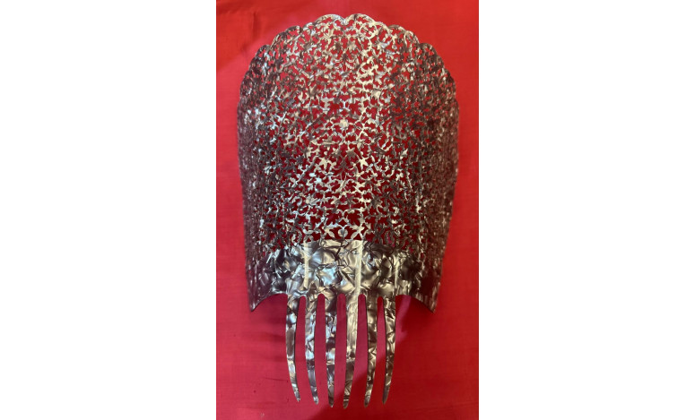 Peina mantilla gris 20cm