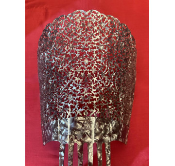 Peina mantilla gris 20cm 2