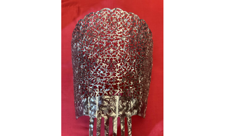 Peina mantilla gris 20cm