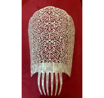 Peina mantilla nácar 22cm