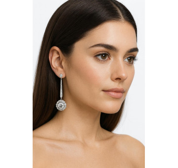 Pendiente plata 2