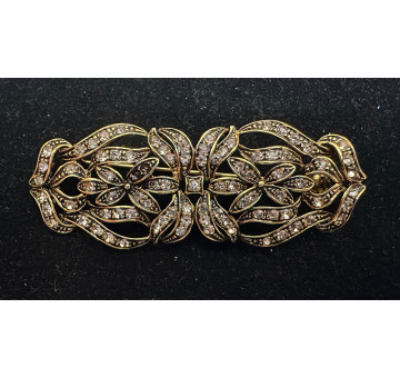 Broche mantilla rodio 2