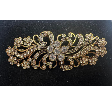 Broche mantilla rodio 2