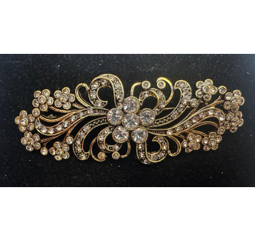 Broche mantilla rodio 2