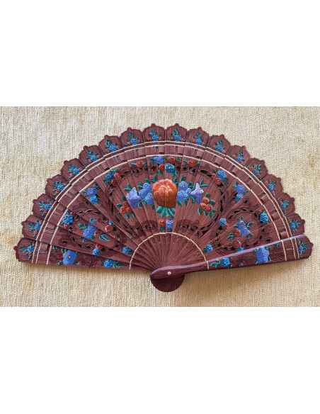 Abanico baraja palosanto