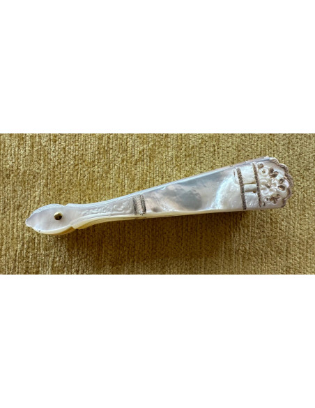 Abanico mini nácar