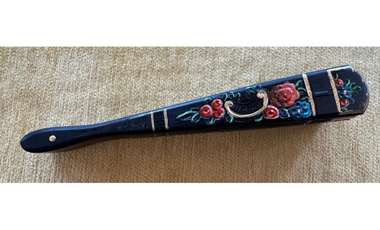 Abanico ébano flores